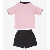 Camiseta Leicester City Tercera Equipación Replica 2025-26 para niños mangas cortas (+ Pantalones cortos)